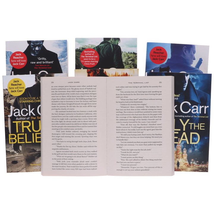 James Reece Series 7 Books Collection Set By Jack Carr - Fiction - Paperback