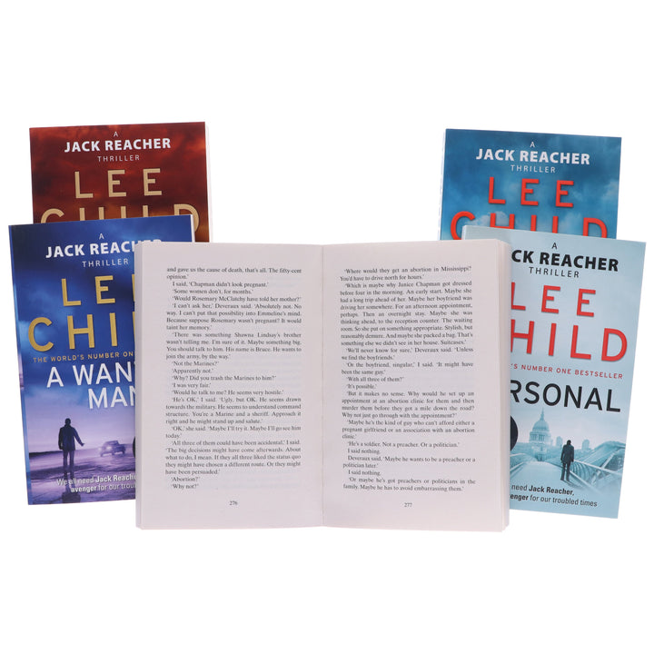 Jack Reacher by Lee Child: Books 16-20 Collection Set - Fiction - Paperback