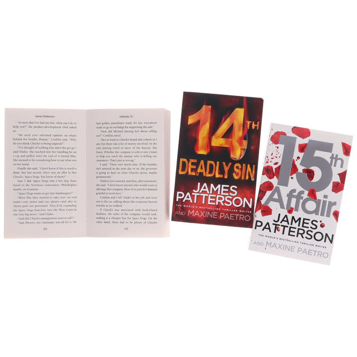 Women's Murder Club (Book 13-15) by James Patterson 3 Books Collection Set  - Fiction - Paperback