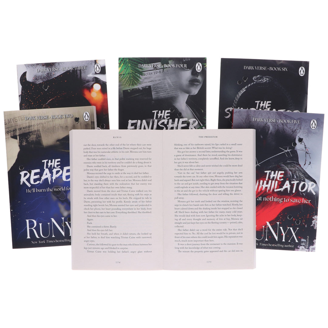 The Dark Verse Series by RuNyx 6 Books Collection Set - Fiction - Paperback
