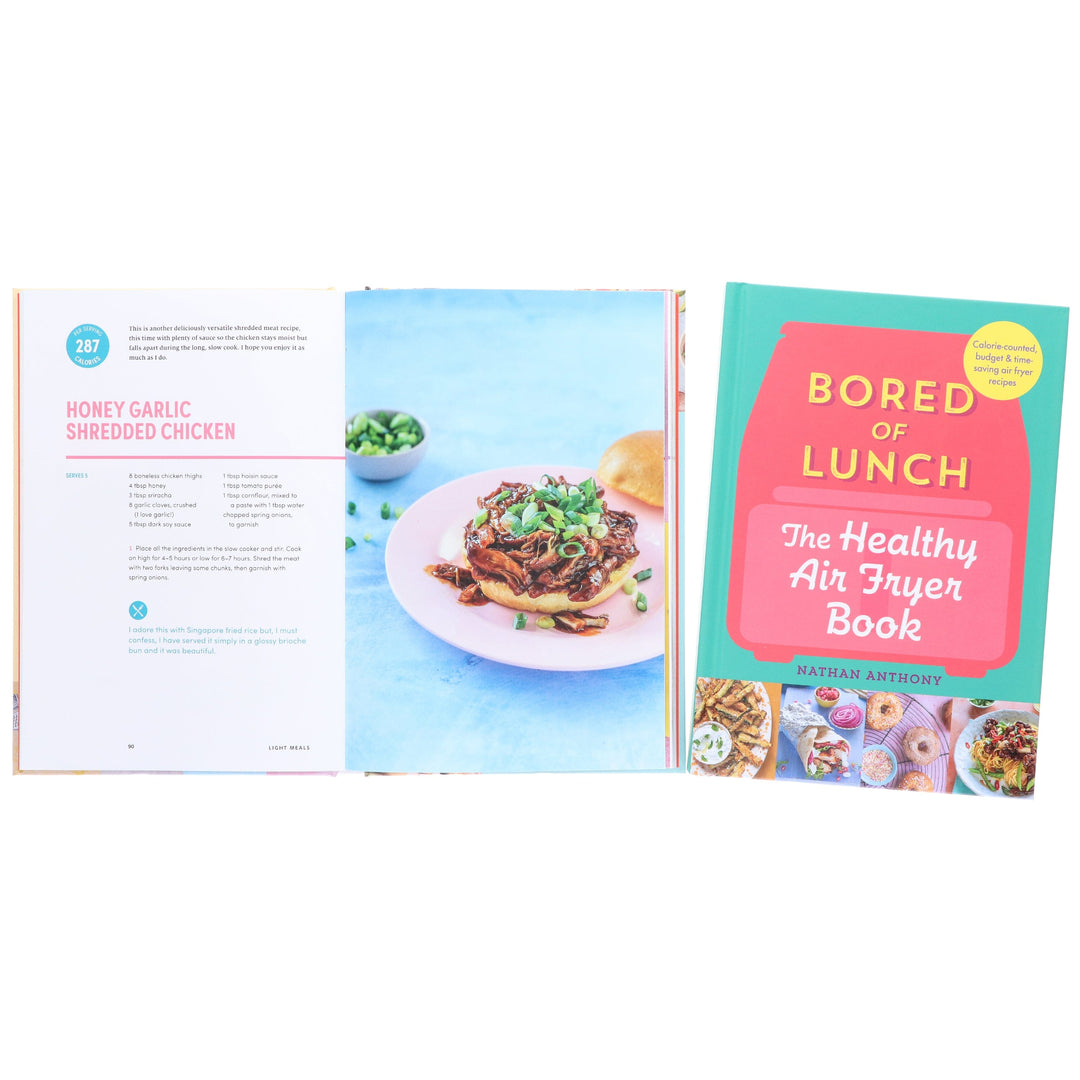 Bored of Lunch Collection by Nathan Anthony: 2 Books Set - Hardback