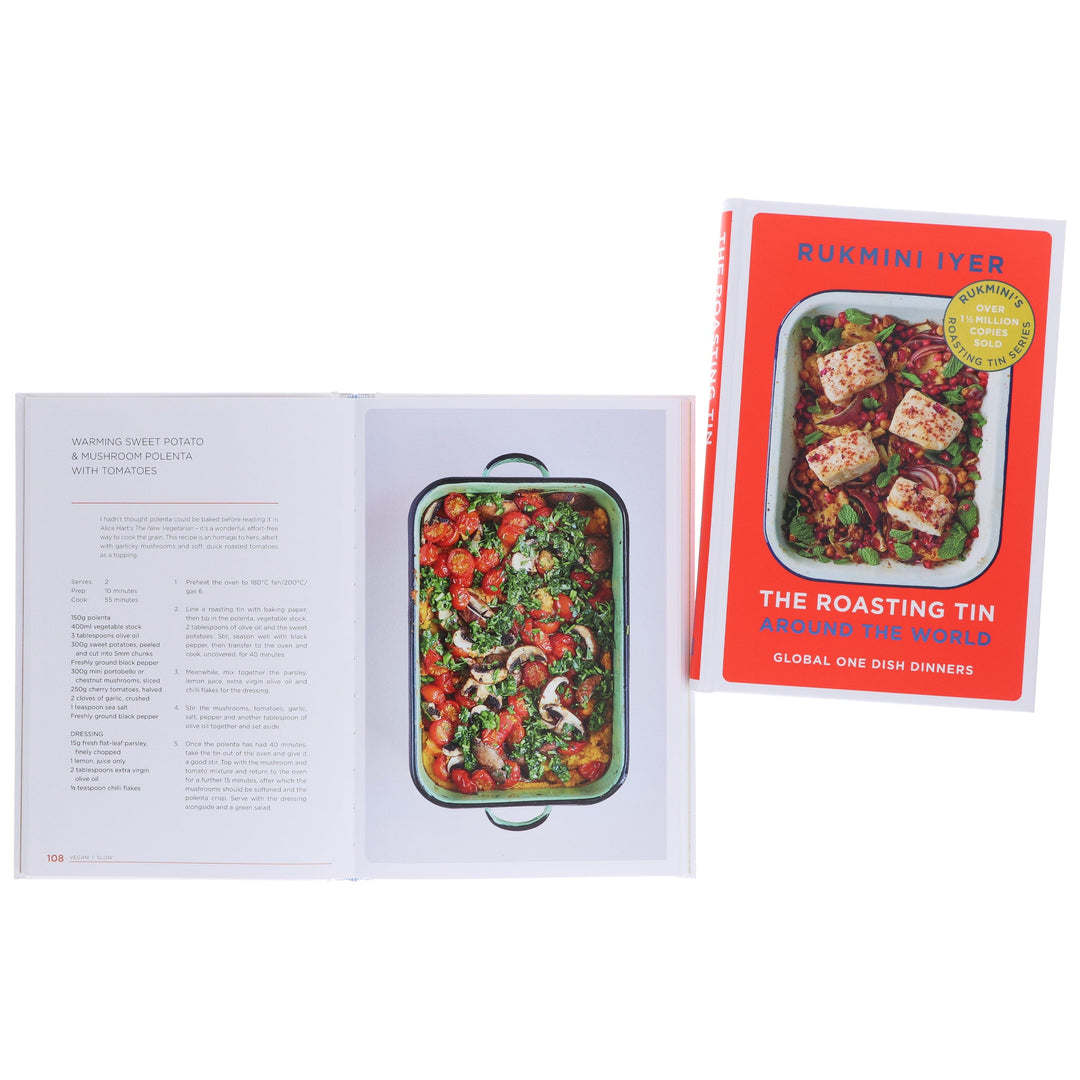 Rukmini Iyer Collection 2 Books Set (The Green Roasting Tin & The Roasting Tin Around the World) - Non Fiction - Hardback