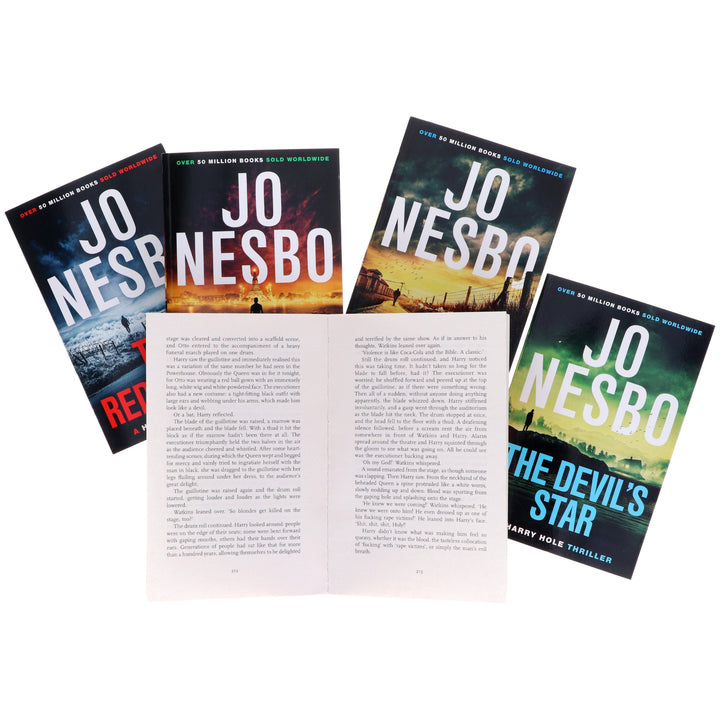 Harry Hole Series (Book 1-5) By Jo Nesbo: 5 Books Collection Set - Fiction - Paperback