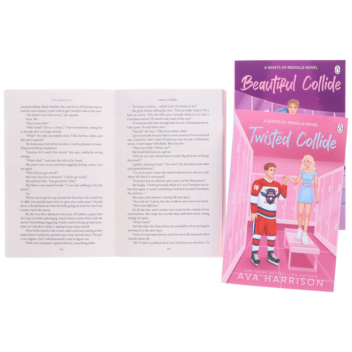 Redville Saints Series by Ava Harrison 3 Books Collection Set - Fiction - Paperback