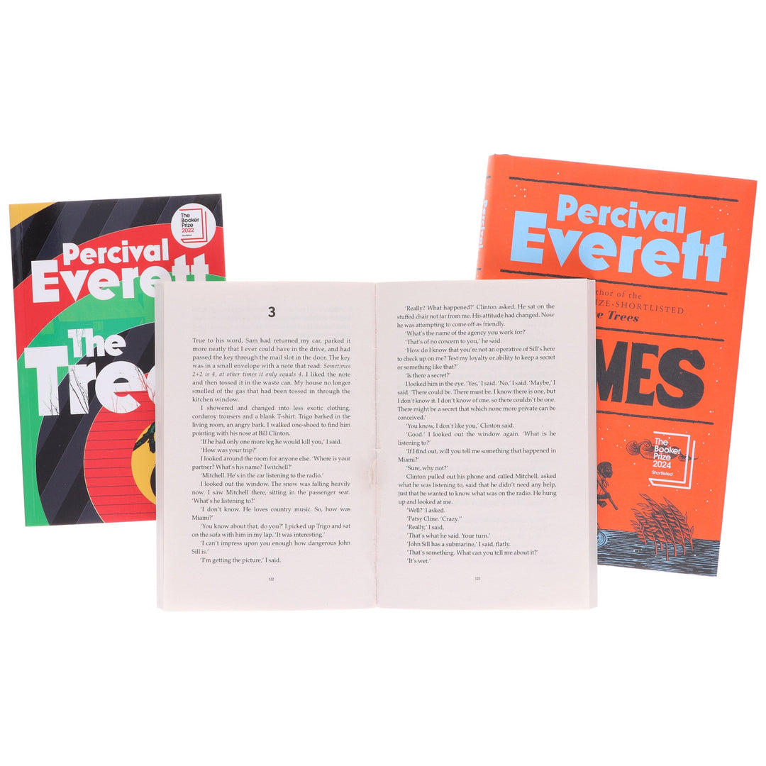 Percival Everett's Dr. No, The Trees & James: 3 Books Collection Set - Fiction - Paperback/Hardback