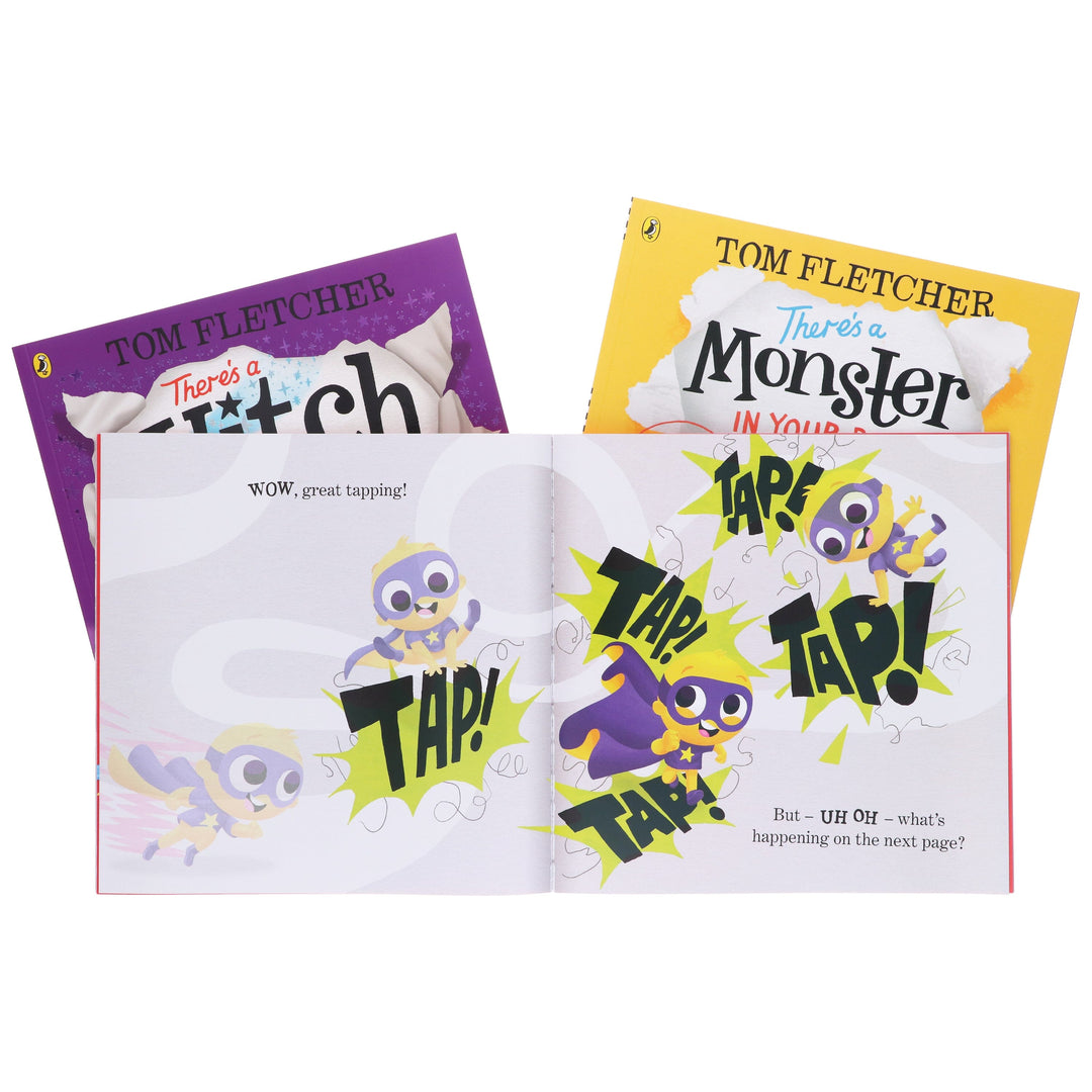 Who's In Your Book? Series By Tom Fletcher (Monster, Superhero & Witch) 3 Books Collection Set - Ages 2-5 - Paperback