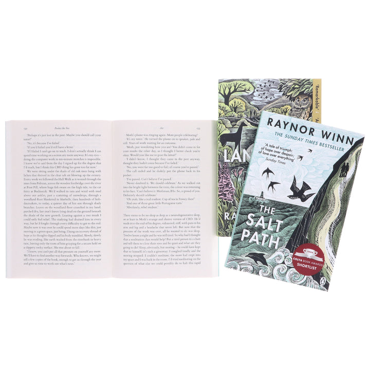 Raynor Winn Collection (The Wild Silence, The Salt Path & Landlines) 3 Books Set - Non Fiction - Paperback