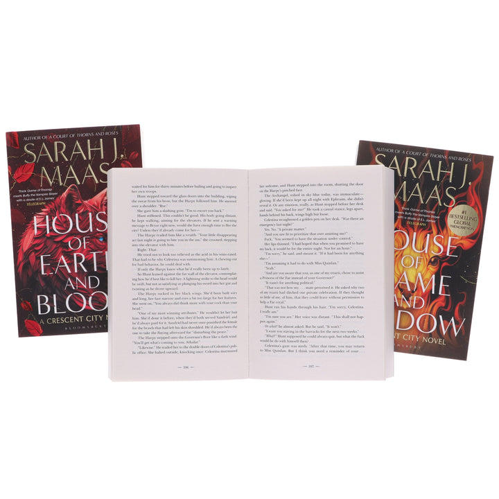 Crescent City Series by Sarah J. Maas 3 Books Collection Box Set - Fiction - Paperback