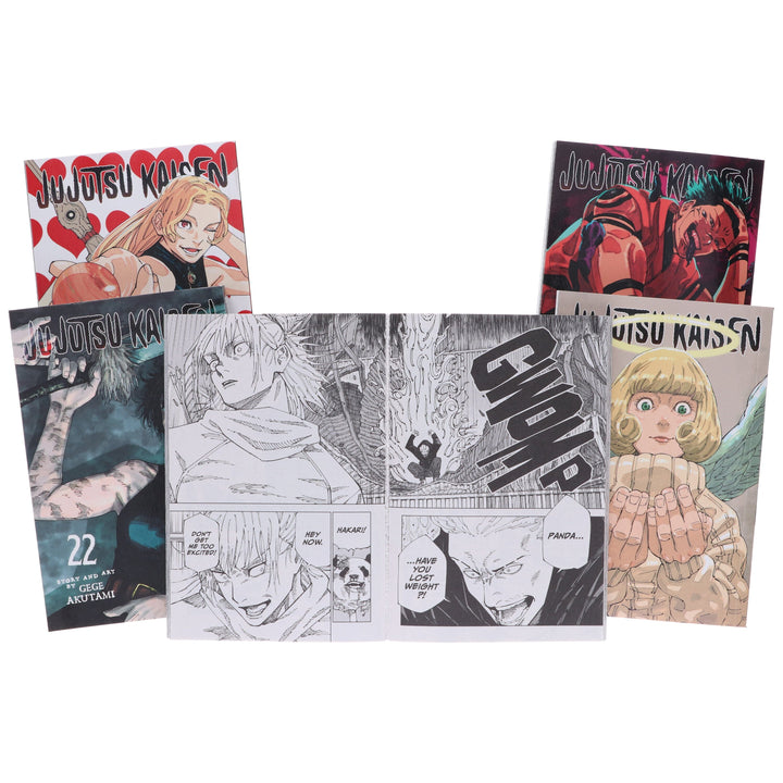 Jujutsu Kaisen (Volume 21-25) By Gege Akutami: 5 Books Collection Manga Set - Ages 16+ - Paperback