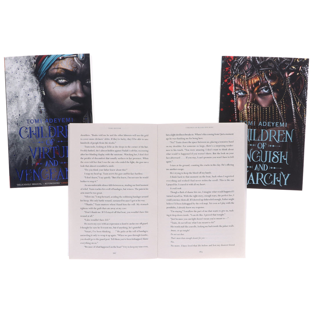 Legacy of Orisha Series By Tomi Adeyemi 3 Books Collection Set - Ages 12-16 - Paperback