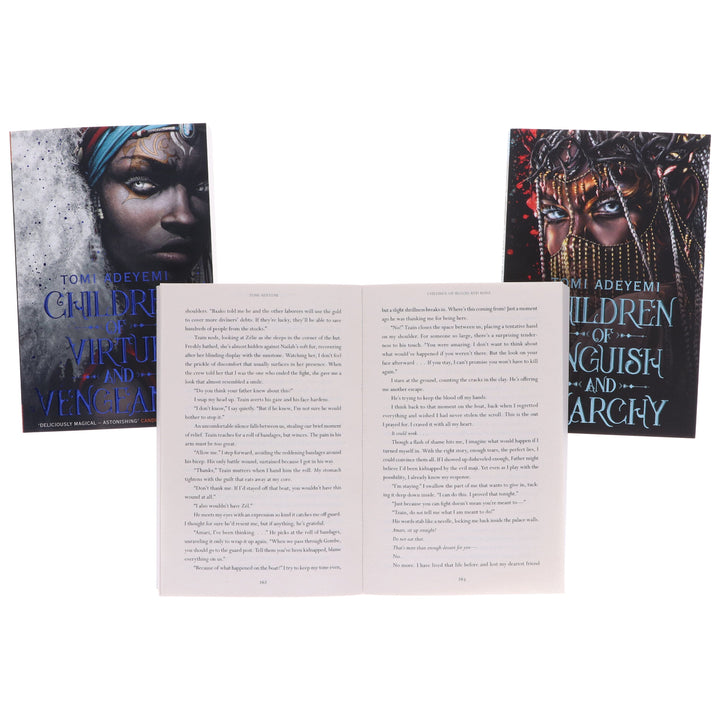 Legacy of Orisha Series By Tomi Adeyemi 3 Books Collection Set - Ages 12-16 - Paperback