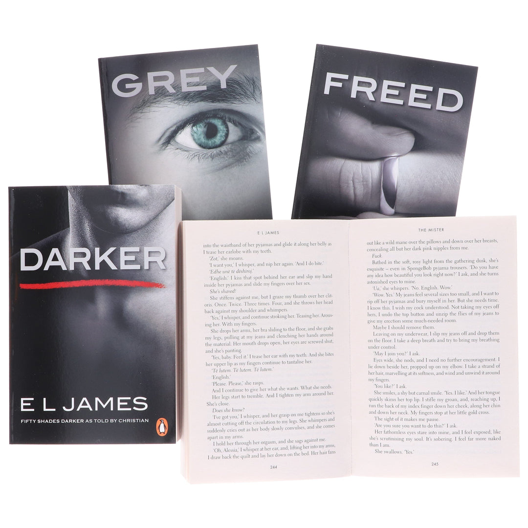 E L James 4 Books Collection Set - Fiction - Paperback