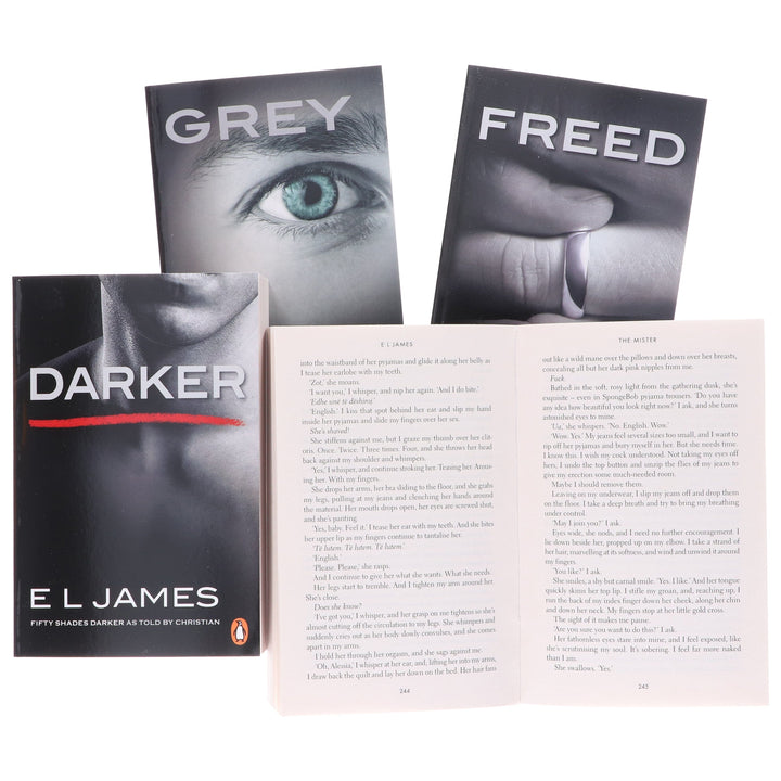 E L James 4 Books Collection Set - Fiction - Paperback