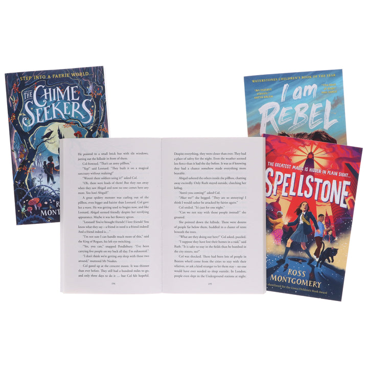 Ross Montgomery 4 Books Collection Set - Ages 9-12 - Paperback