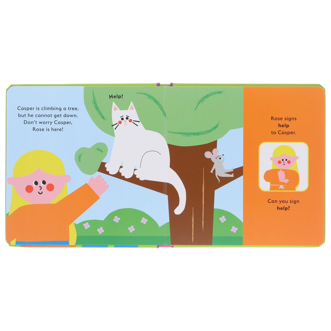 DK Rose Signs Series by Rose Ayling-Ellis Illustrated 4 Picture Books Collection Set - Ages 2-5 - Board Book