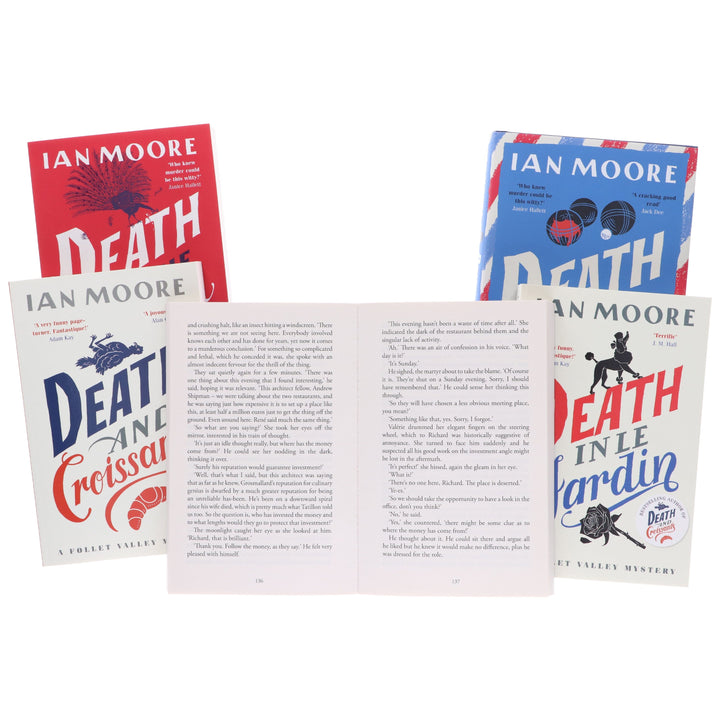 Ian Moore's A Follet Valley Murder Mystery Collection 5 Books Set - Fiction - Paperback/Hardback