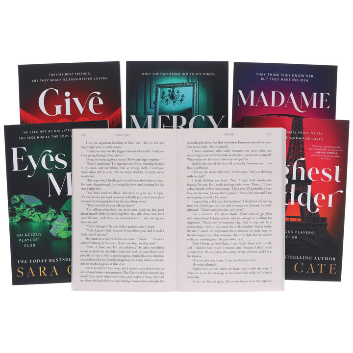 Salacious Players' Club Series By Sara Cate 6 Books Collection Set - Fiction - Paperback