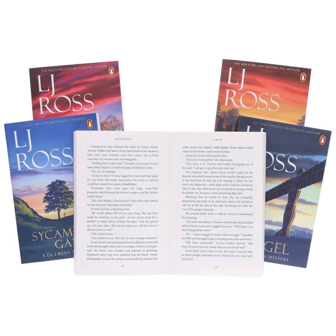 The DCI Ryan Mysteries (Vol. 1-5) By LJ Ross 5 Books Collection Set - Fiction - Paperback
