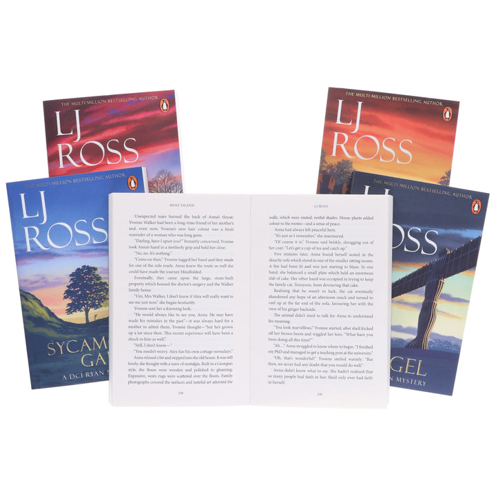 The DCI Ryan Mysteries (Vol. 1-5) By LJ Ross 5 Books Collection Set - Fiction - Paperback