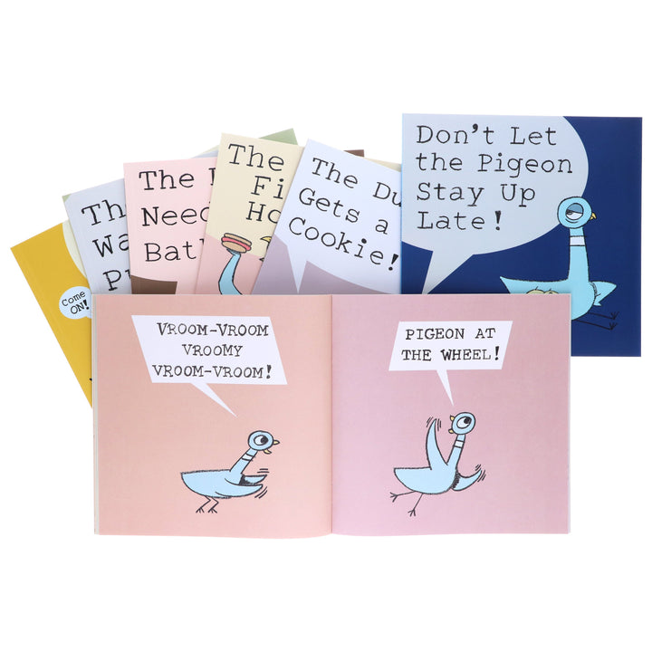 Don't Let the Pigeon Series 7 Books Collection Set By Mo Willems - Age 3-7 - Paperback