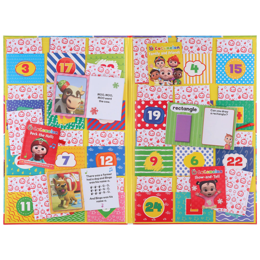 CoComelon Advent Calendar: 24 Book Countdown to Christmas by Igloo - Ages 2-5 - Paperback