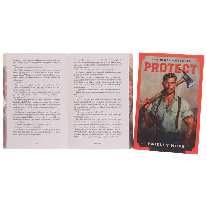 Sky Ridge Hotshots Series by Sloane St. James & Paisley Hope 2 Books Sprayed Edges Collection Set - Fiction - Paperback