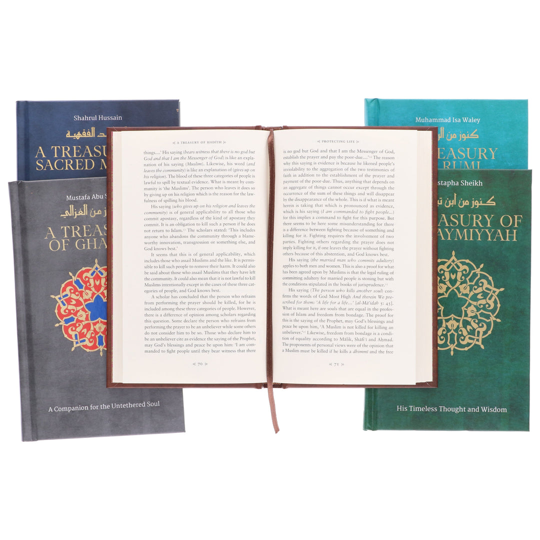 Treasury in Islamic Thought and Civilization Collection 5 Books Set - Non Fiction - Hardback