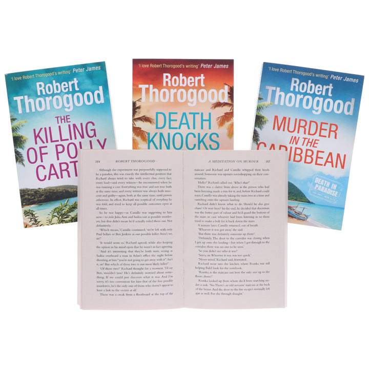 Death in Paradise by Robert Thorogood 4 Books Collection Set - Fiction - Paperback
