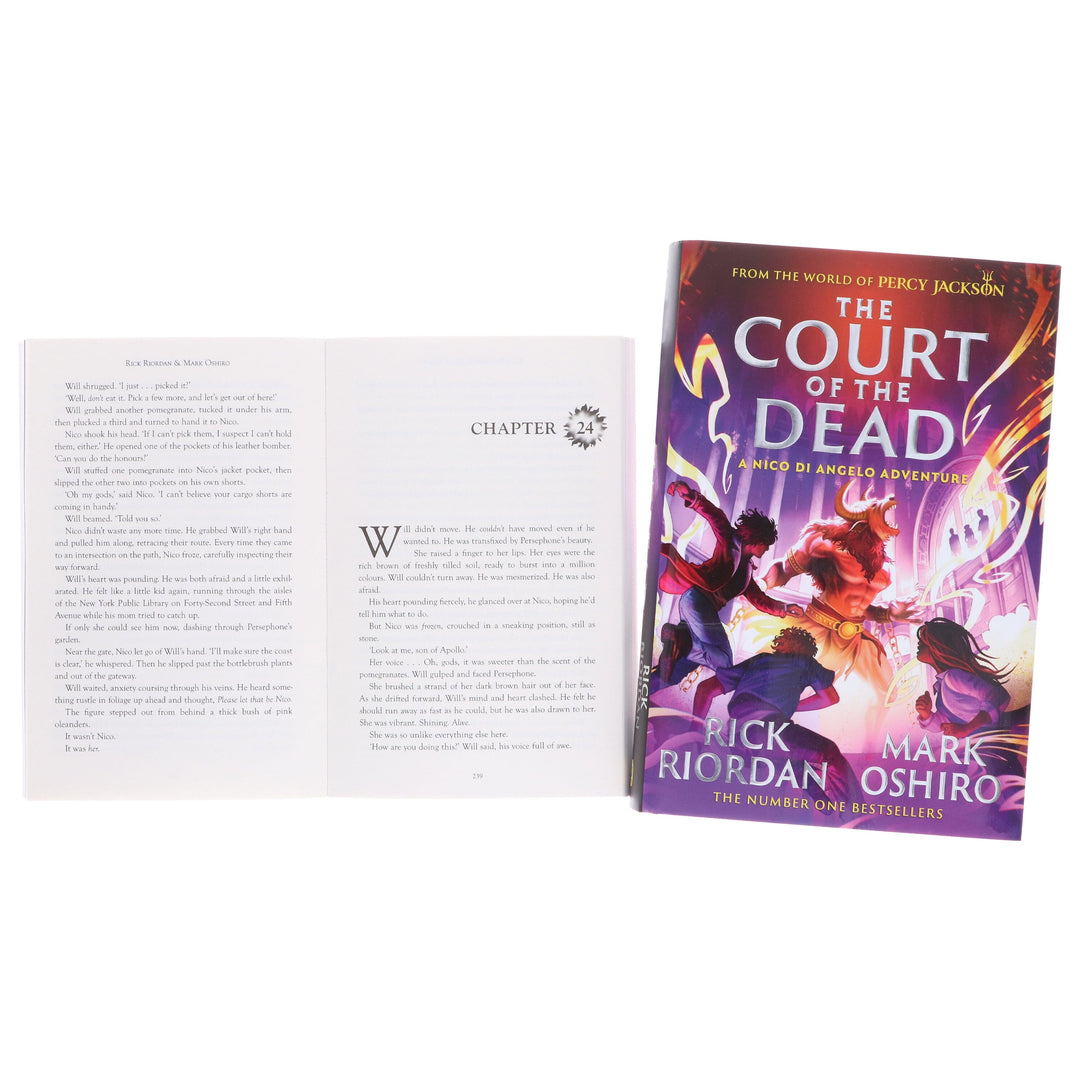 A Nico di Angelo Adventures Series by Rick Riordan & Mark Oshiro 2 Books Collection Set - Ages 9-17 - Paperback/Hardback