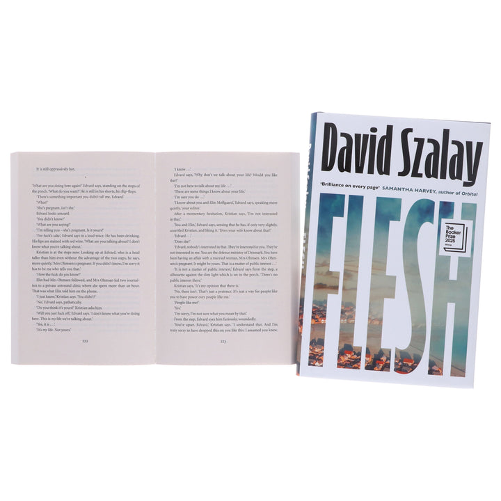 David Szalay Collection (All That Man Is & Flesh) 2 Books Set - Fiction - Paperback/Hardback