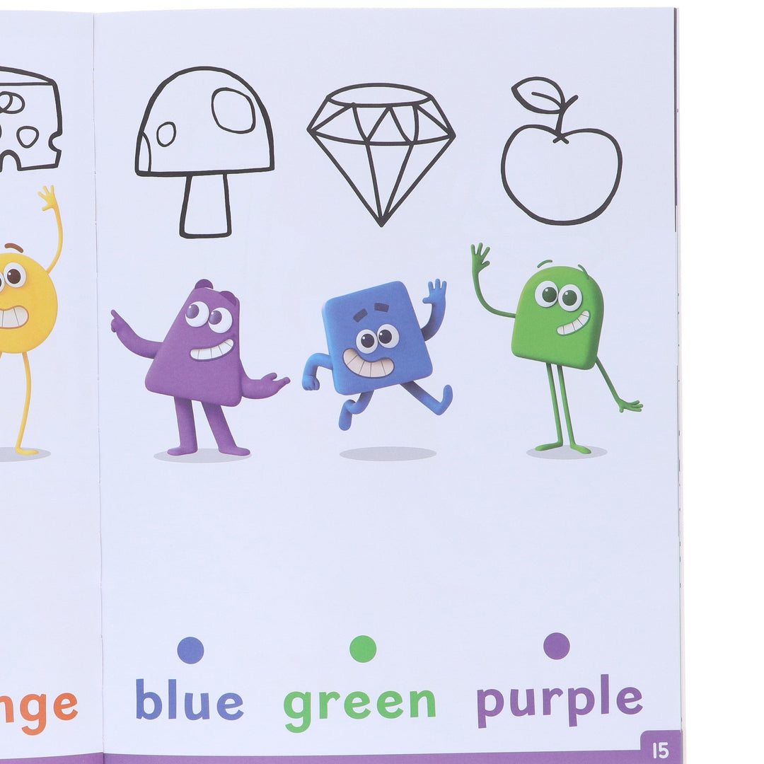 Colourblocks Colouring Fun: A Colouring Activity Book: Time for a colour adventure! - Ages 3-6 - Paperback