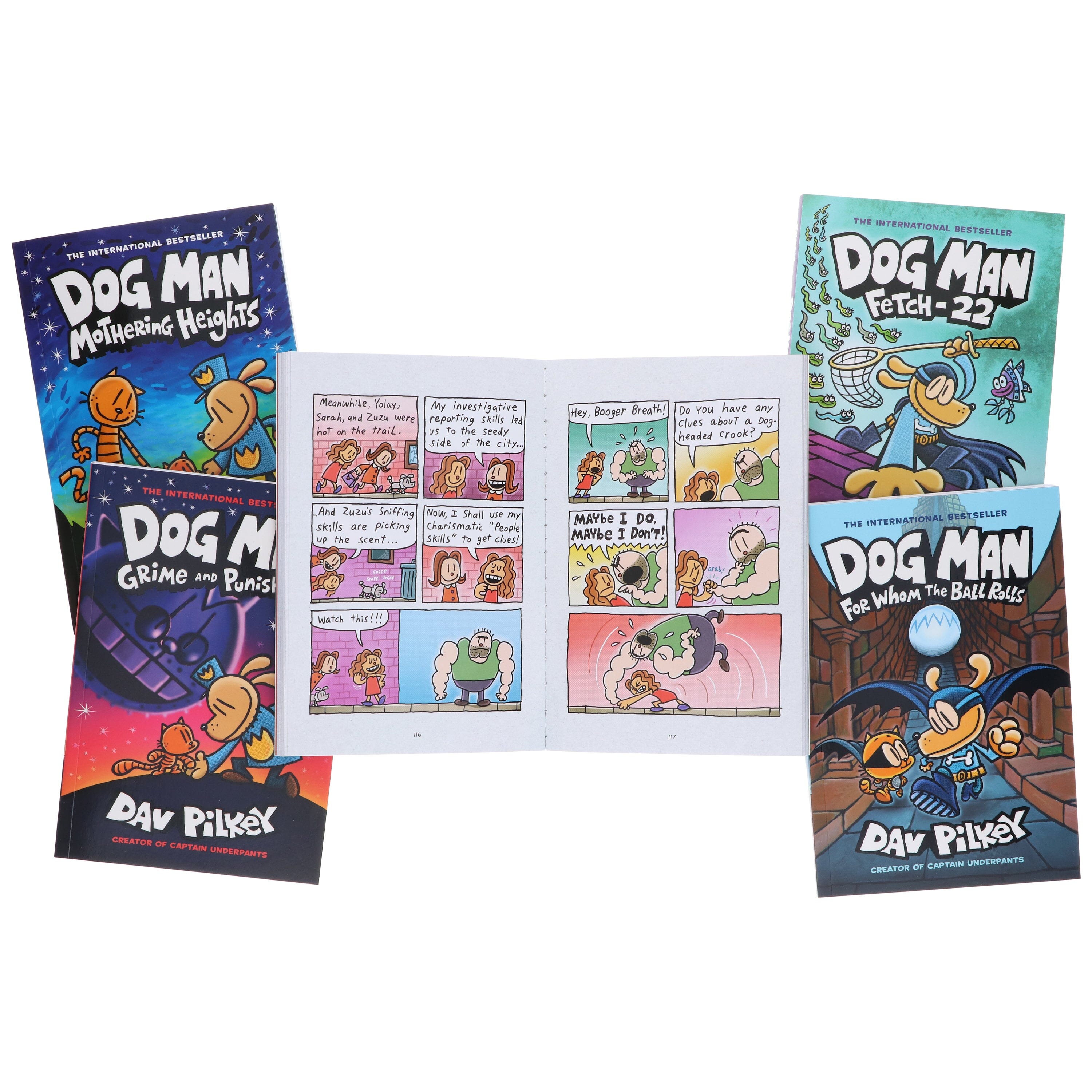 Dog Man by Dav Pilkey: Books 1-10 – American Bookworm