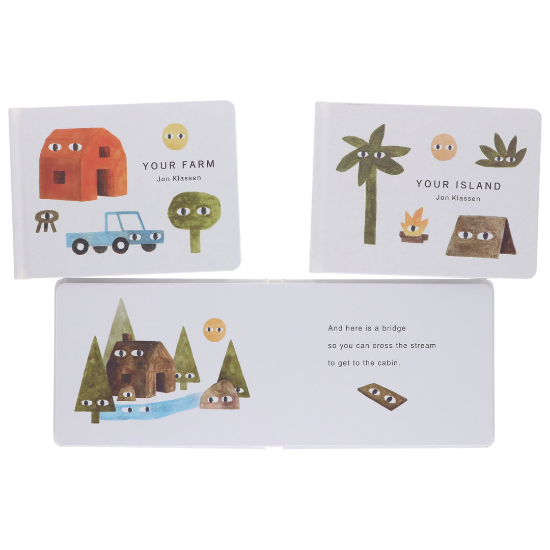 Your Places: A Trio of Board Books for the Youngest of Children by Jon Klassen 3 Books Collection Set - Ages 2-7 - Board Book