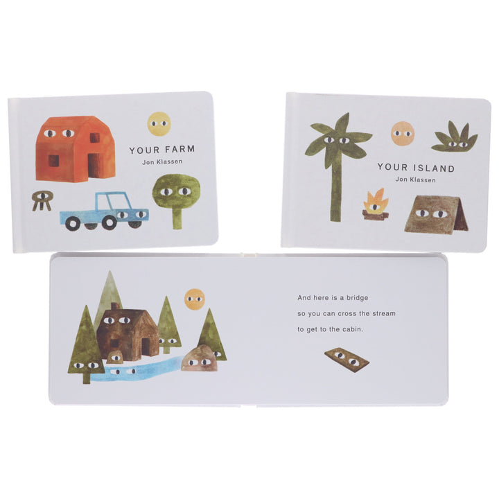Your Places: A Trio of Board Books for the Youngest of Children by Jon Klassen 3 Books Collection Set - Ages 2-7 - Board Book