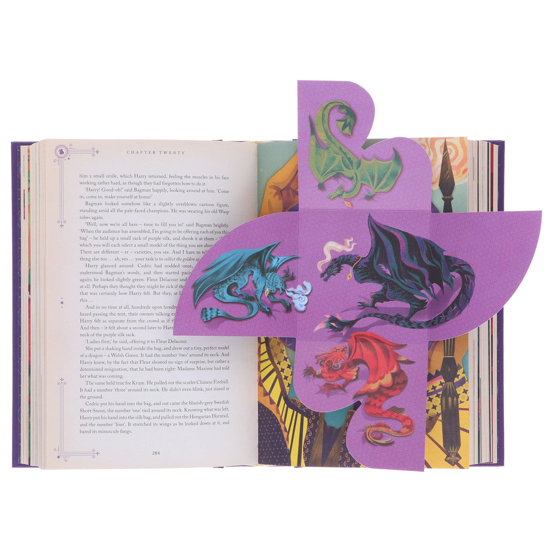 Harry Potter MinaLima & Interactive Collectors Edition (Volume 1-4) by J.K. Rowling: 4 Books Collection Set – Ages 9+ – Hardback