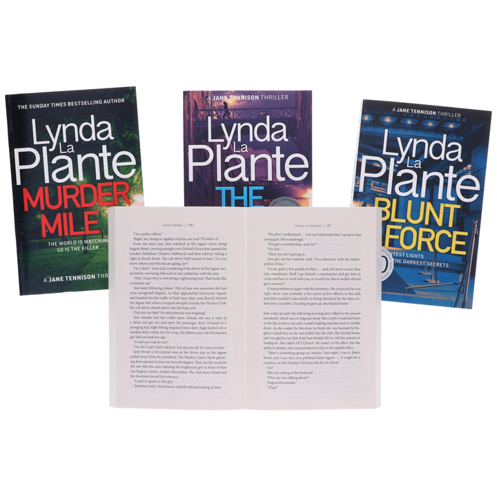 Jane Tennison Thrillers (Book 3-6) By Lynda La Plante: 4 Books Collection Set - Fiction - Paperback