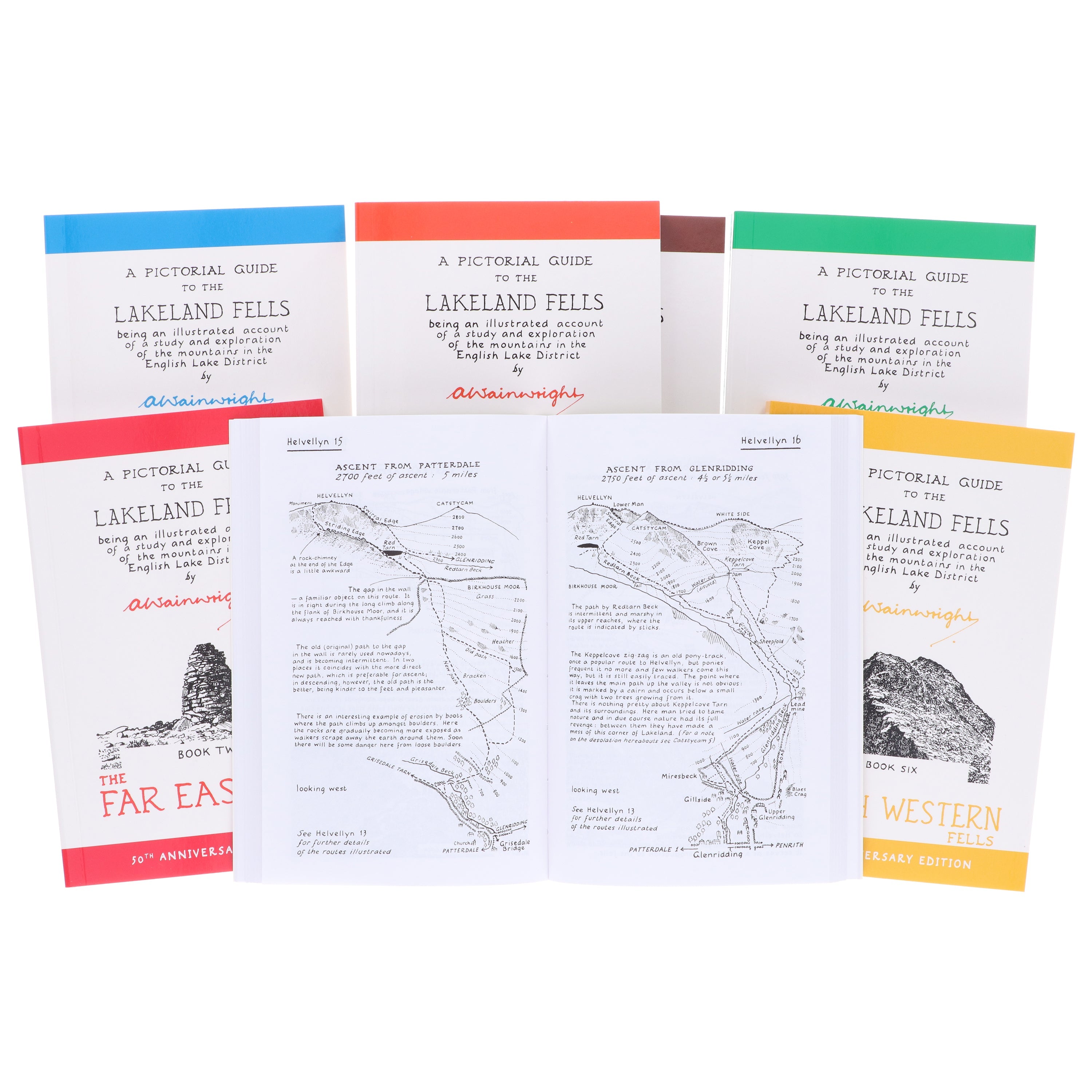 The Pictorial Guides to the Lakeland Fells by Alfred Wainwright