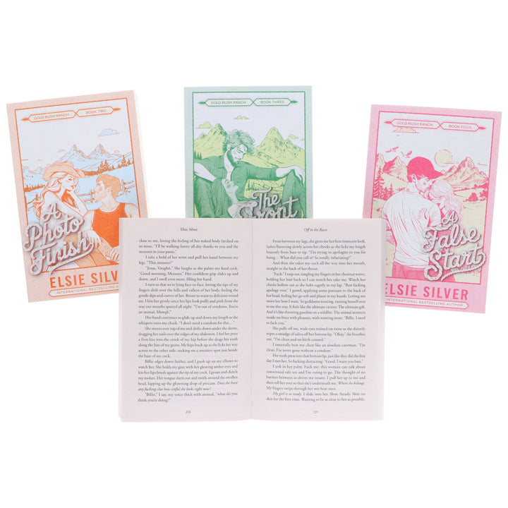 Gold Rush Ranch Series By Elsie Silver: 4 Books Complete Collection Box Set - Fiction - Paperback