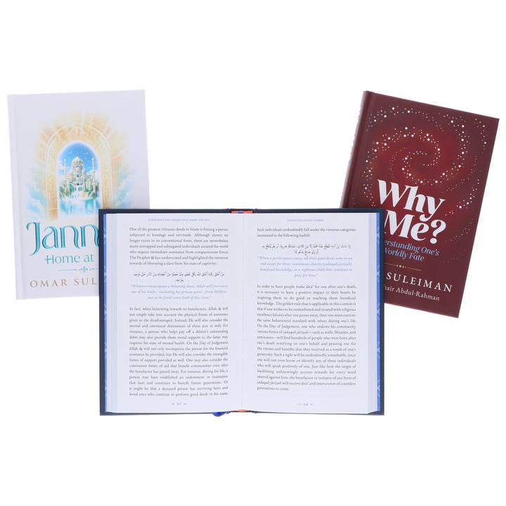 Judgement Day, Jannah & Why Me?: By Omar Suleiman 3 Books Collection Set - Non Fiction - Hardback