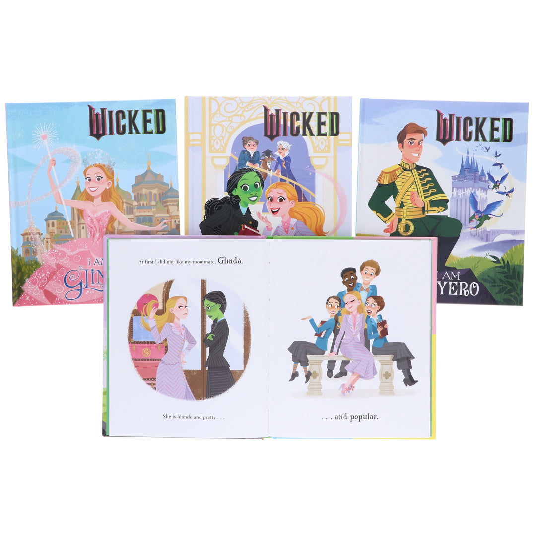 Wicked by Mary Man-Kong Illustrated 4 Books Collection Set With Witch from the West Kids Costume