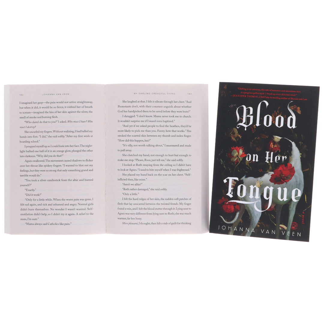 Johanna Van Veen Novel (My Darling Dreadful Thing & Blood on Her Tongue) 2 Books Collection Set - Fiction - Paperback
