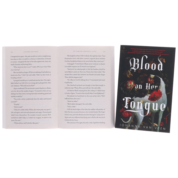 Johanna Van Veen Novel (My Darling Dreadful Thing & Blood on Her Tongue) 2 Books Collection Set - Fiction - Paperback