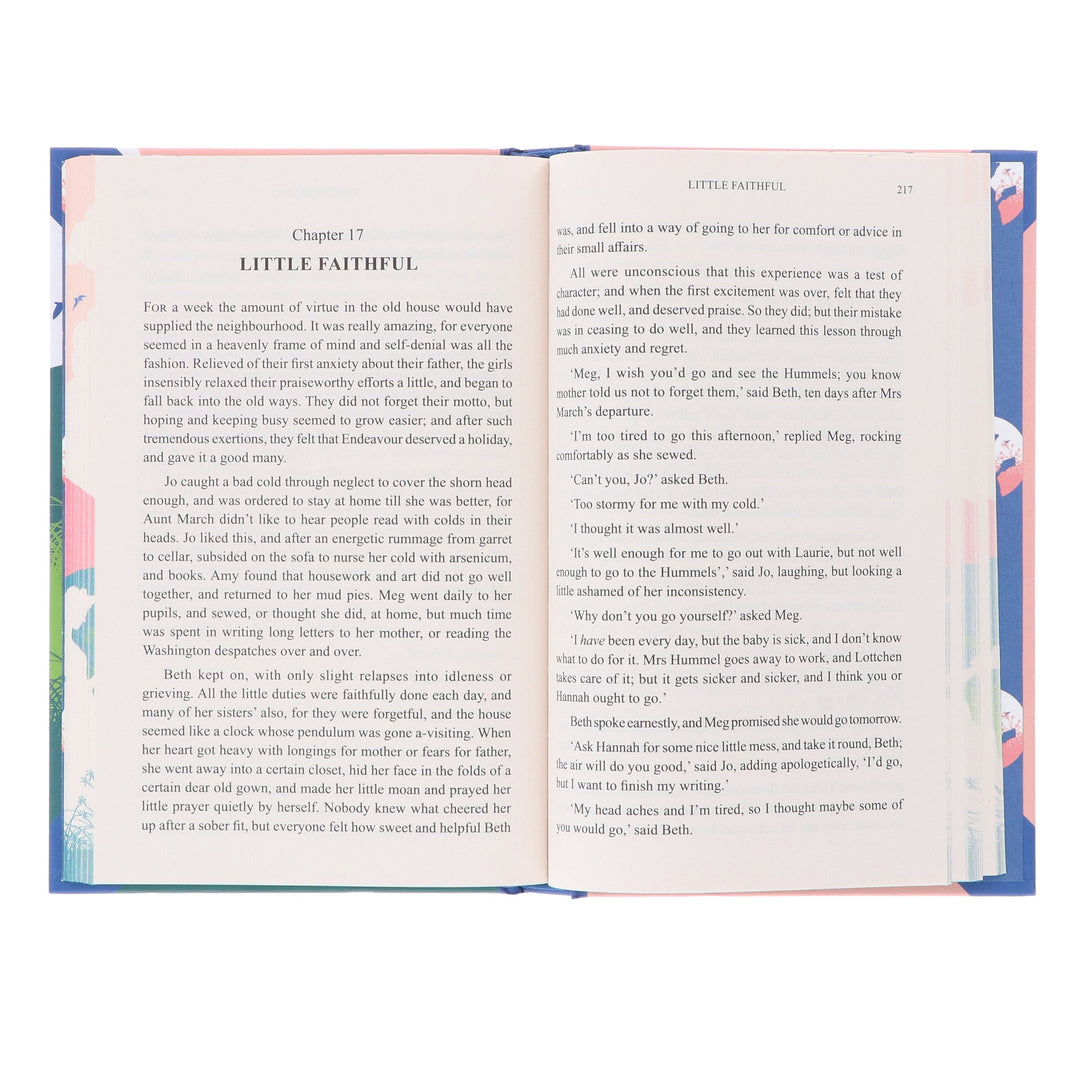 Little Women by Louisa May Alcott - Fiction - Sprayed Edges Hardback