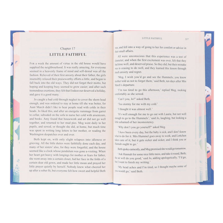 Little Women by Louisa May Alcott - Fiction - Sprayed Edges Hardback