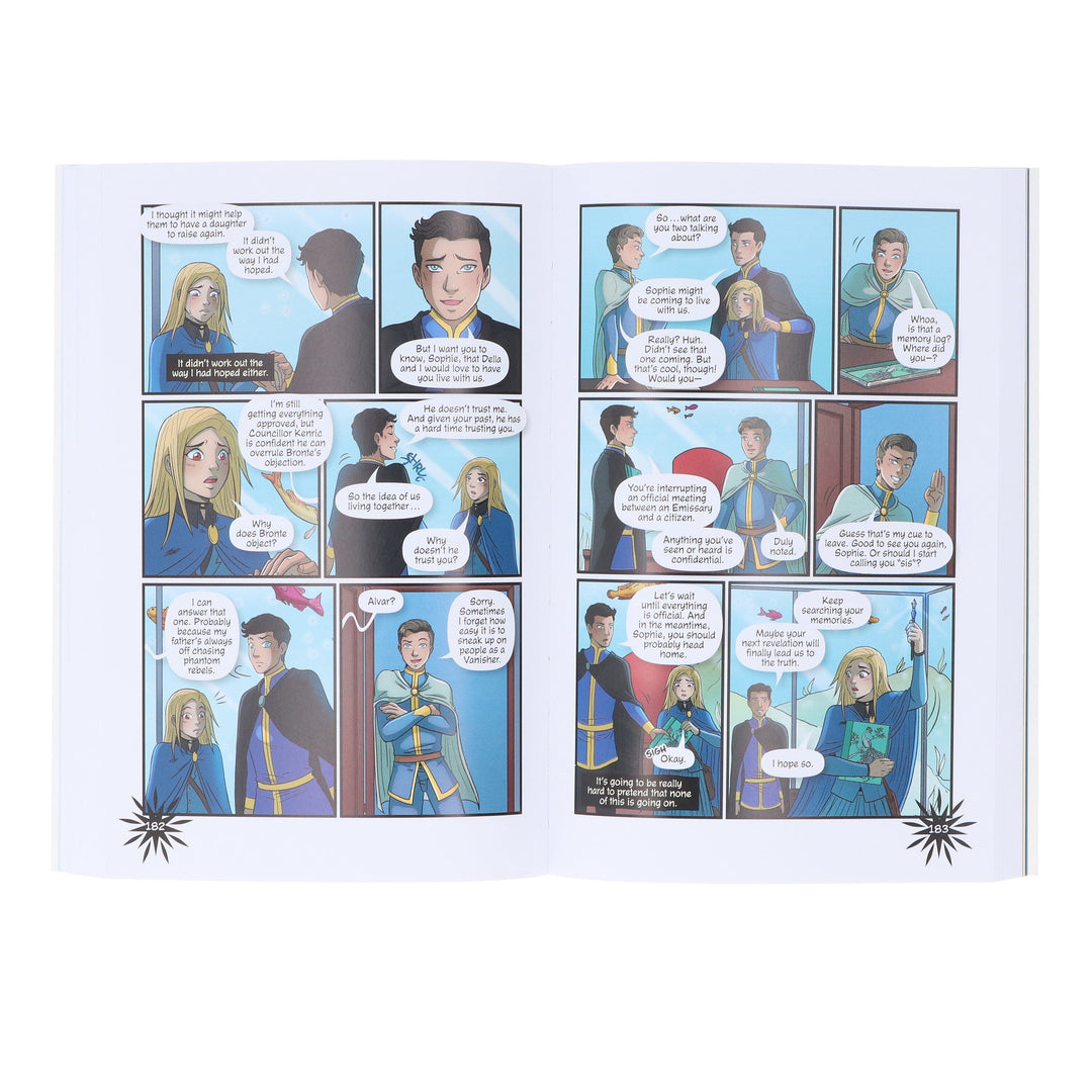 Keeper of the Lost Cities Series by Shannon Messenger 2 Books Graphic Novels Set - Ages 9+ - Paperback