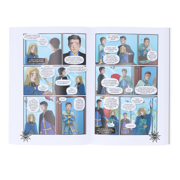 Keeper of the Lost Cities Series by Shannon Messenger 2 Books Graphic Novels Set - Ages 9+ - Paperback