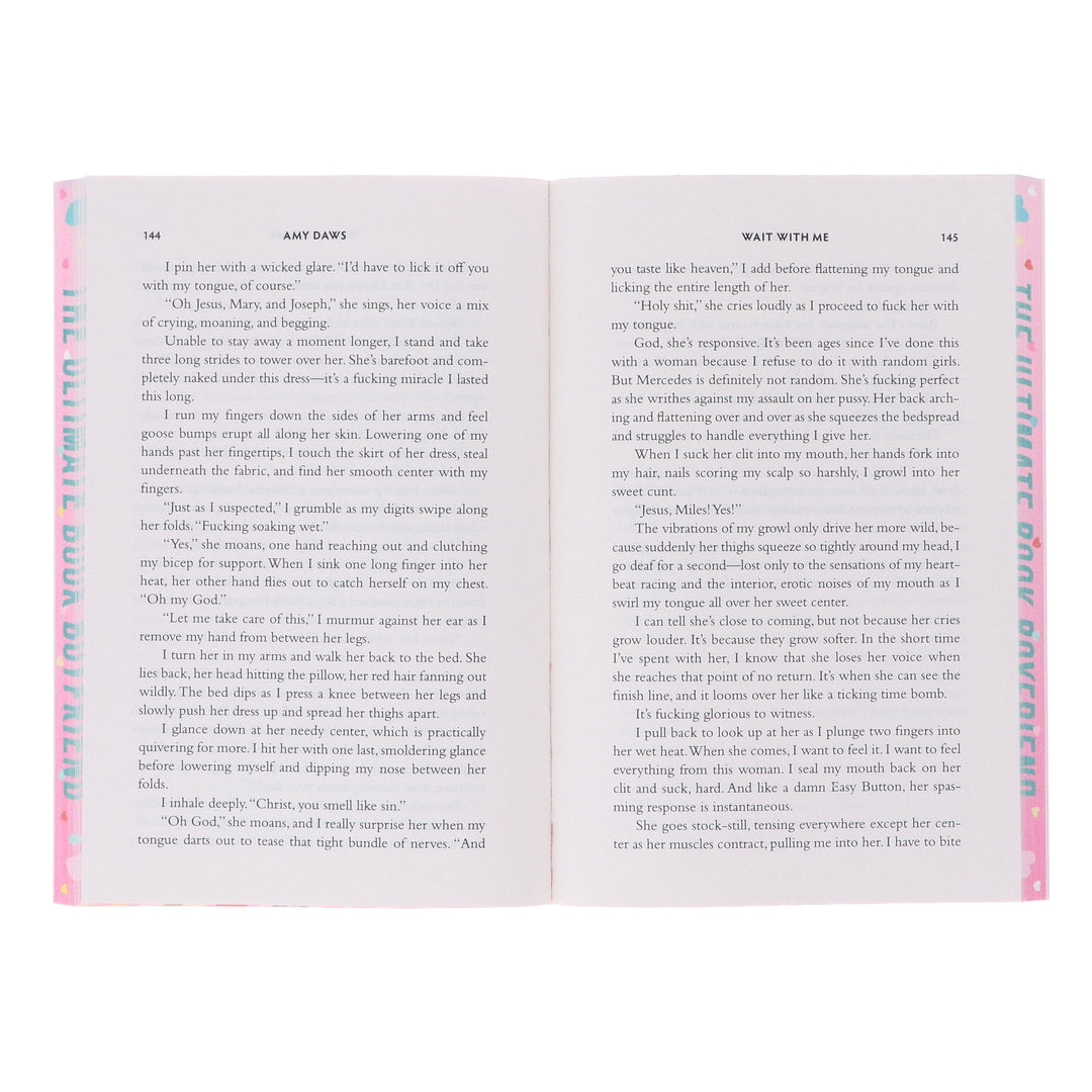 Wait With Me Series by Amy Daws 4 Book Sprayed Edges Collection Set - Fiction - Paperback