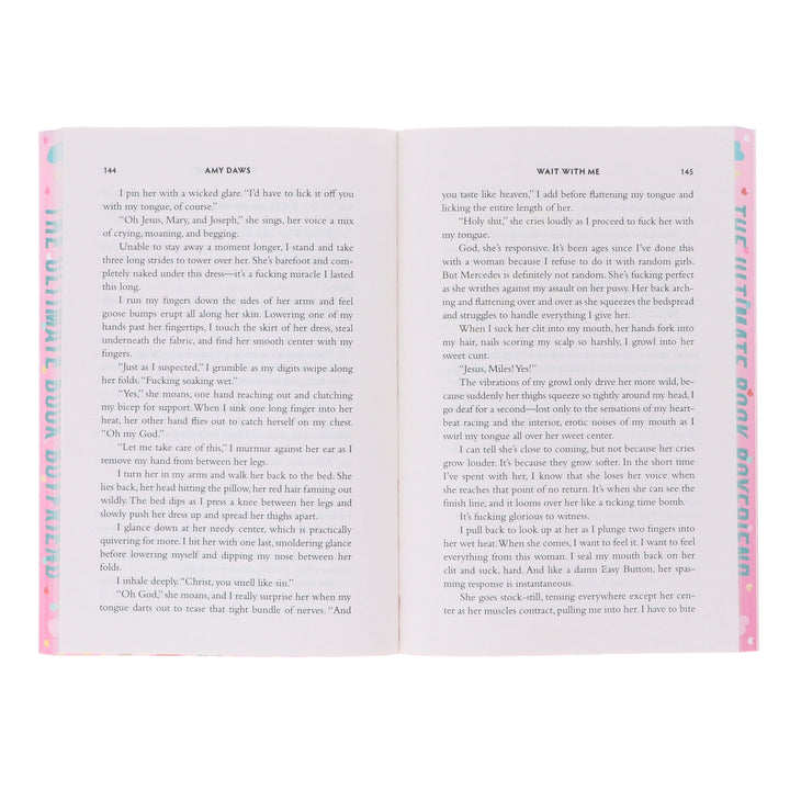 Wait With Me Series by Amy Daws 4 Book Sprayed Edges Collection Set - Fiction - Paperback