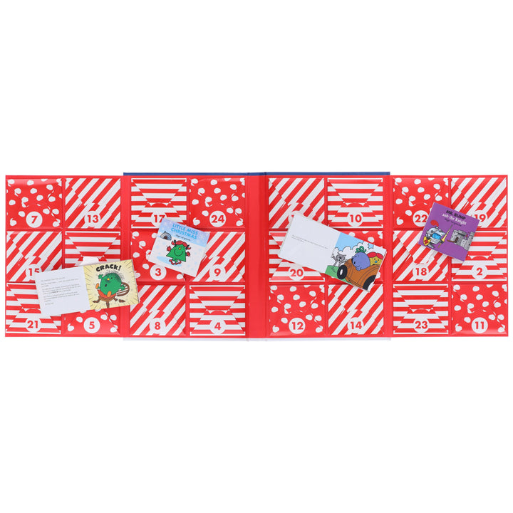 Mr. Men & Little Miss Christmas Advent Calendar: 24 Mini Books Collection - Ages 3+ - Paperback