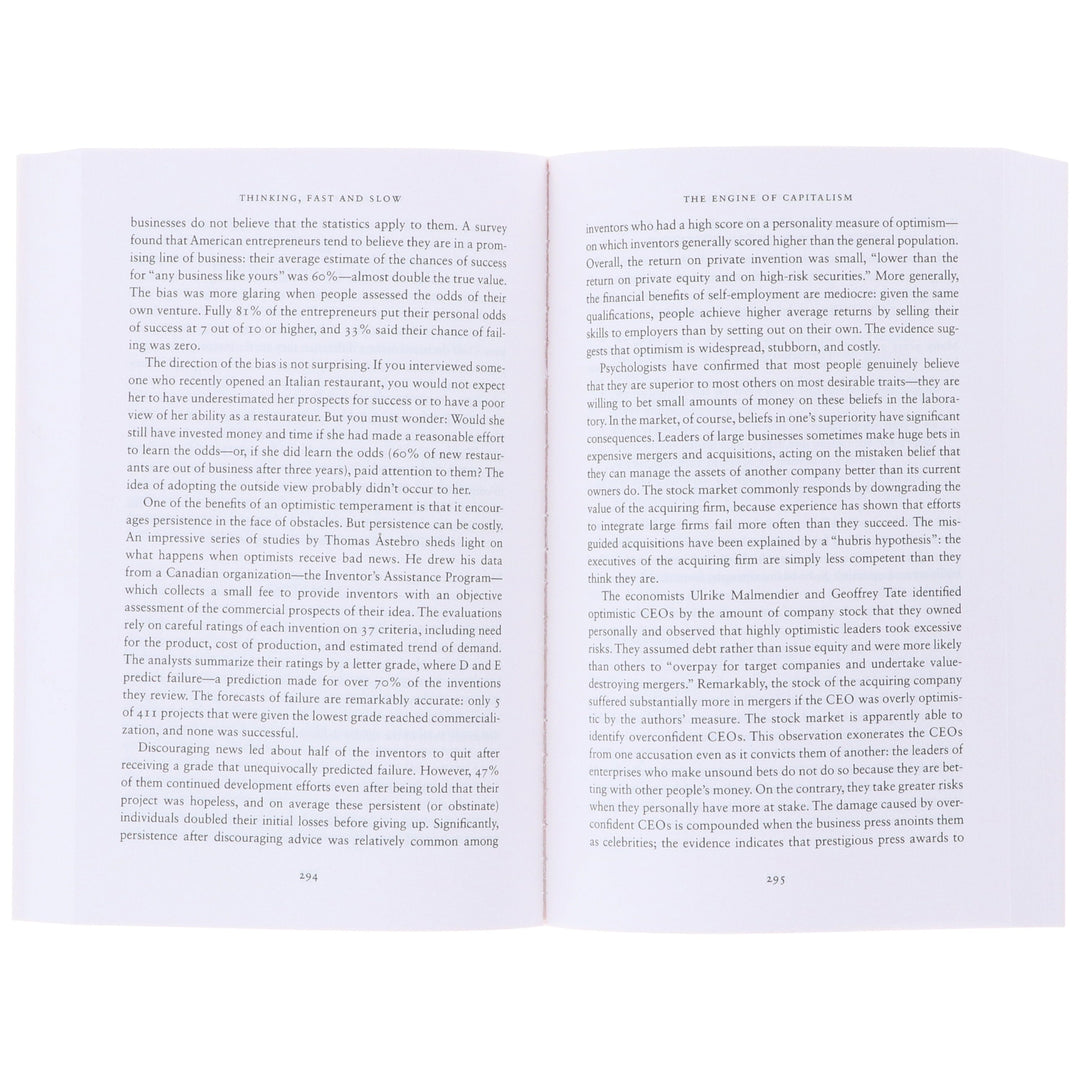Thinking, Fast and Slow & The Psychology of Stupidity by Daniel Kahneman & Jean-Francois Marmion 2 Books Collection Set - Non Fiction - Paperback